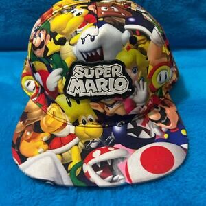 Nintendo Super Mario Rubber Patch Youth Hat